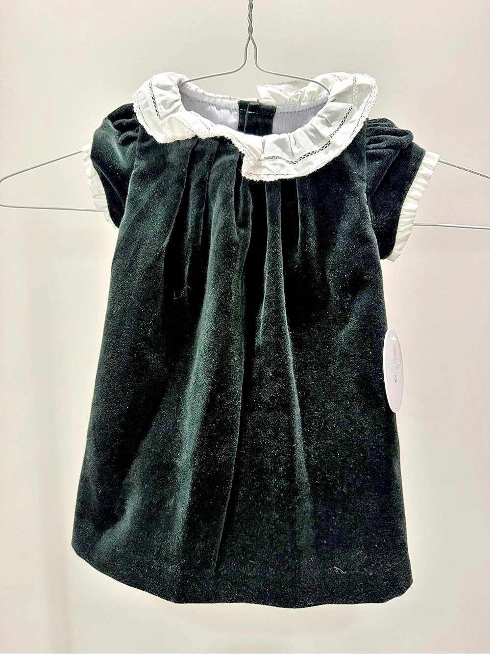 EDGEHILL COLLECTION Dark green velvet dress NWT
